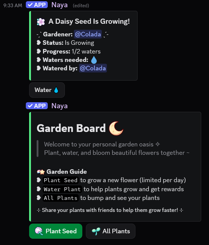 Garden module preview