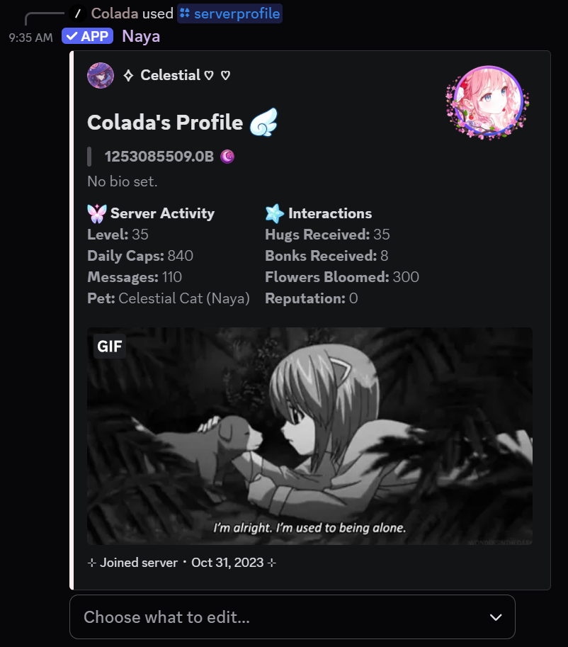 Server profiles module preview